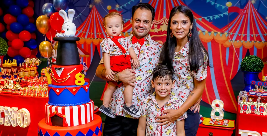 Aniversário dos irmãos Breno e Bernardo