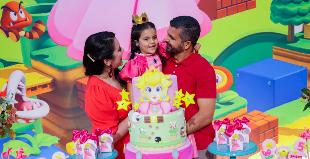 5 anos da Princesa Bárbara Simmer