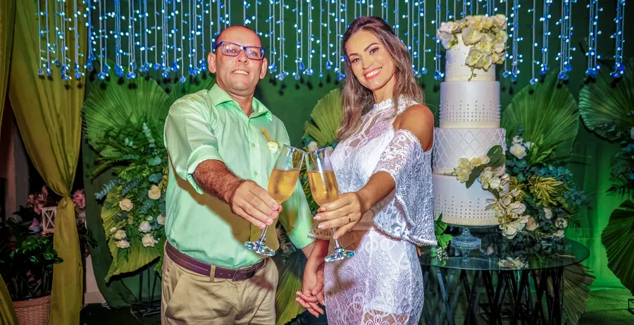 Bodas de Cristal de Silvana e João