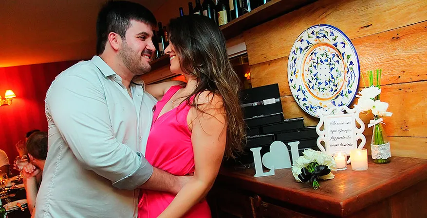 Jantar de Padrinhos de Lilian e Lucas