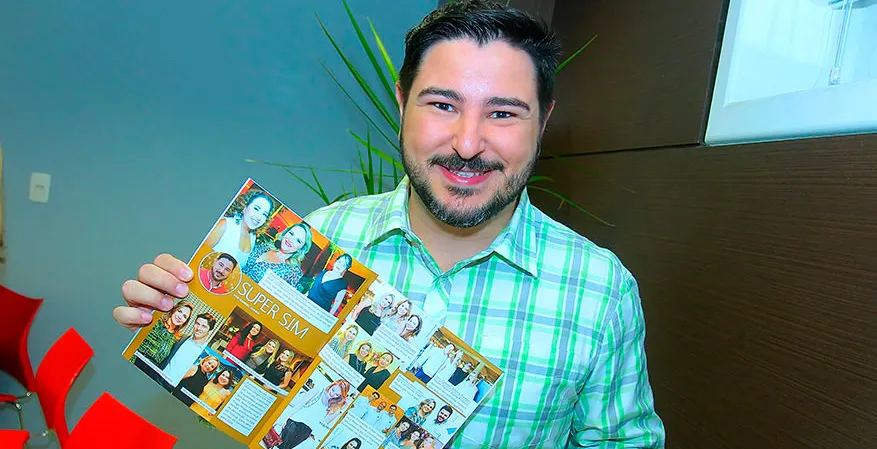 Lançamento da coluna Super Sim by Gabriel Gomes
