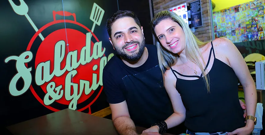 Inauguração do novo Salada & Grill