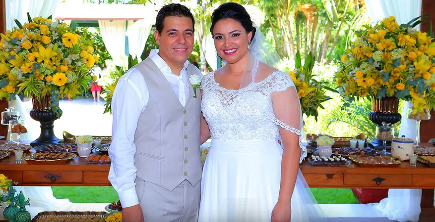 Casamento de Fabiana e André