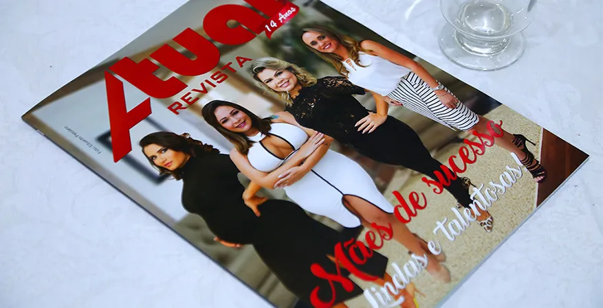 Coquetel da nova edição da Revista Atual