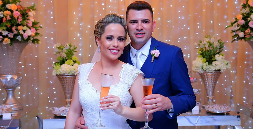 Casamento de Franciellen e Cleberton
