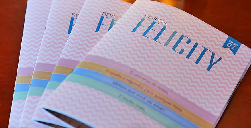 1ª edição da revista Felicity