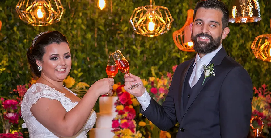 Casamento de Raquel e Leon