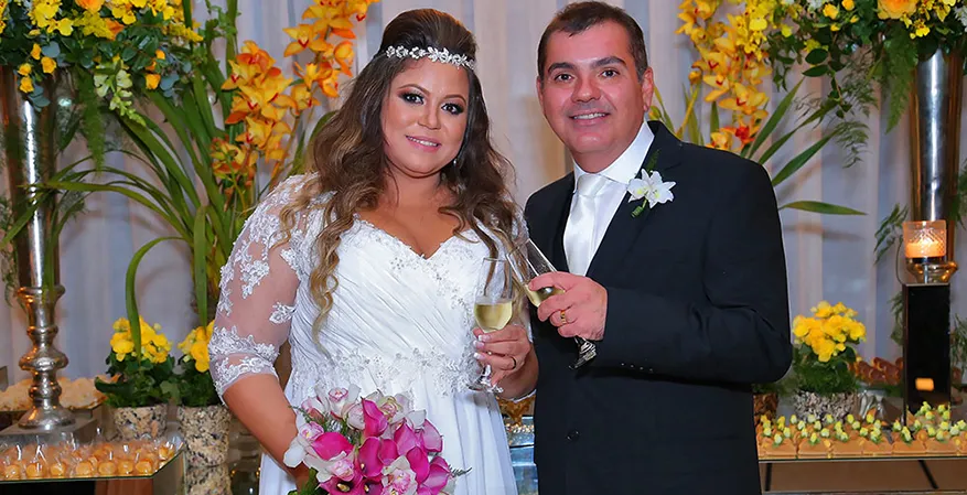 Casamento de Gisa e Fabrício