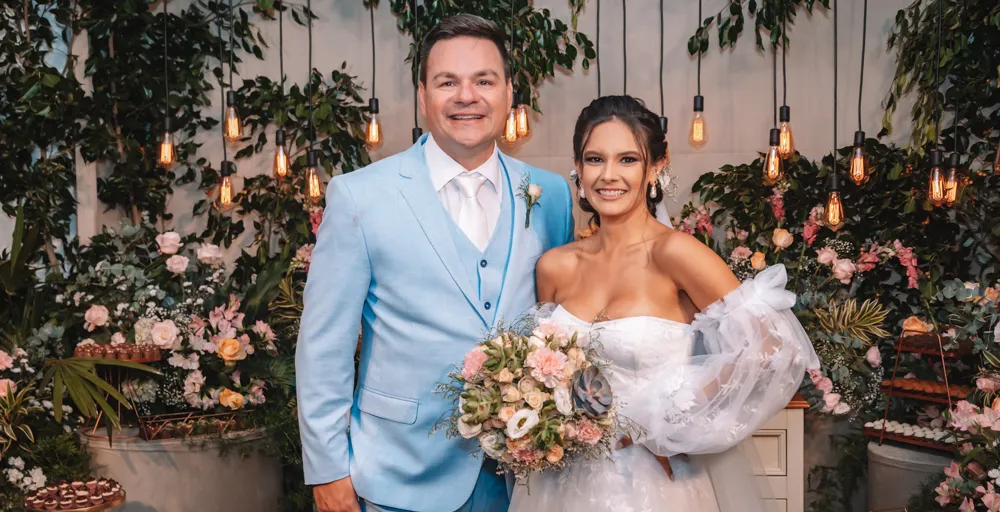 Casamento de Poliani e Leonardo