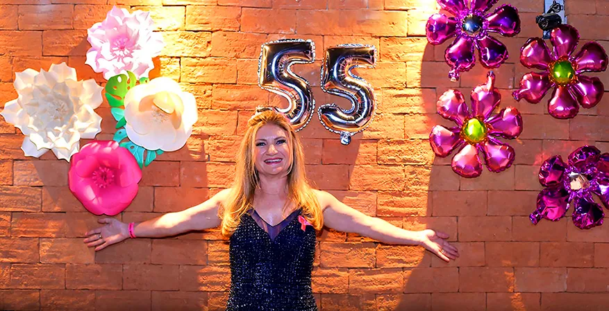 55 anos de Gilda Rosane