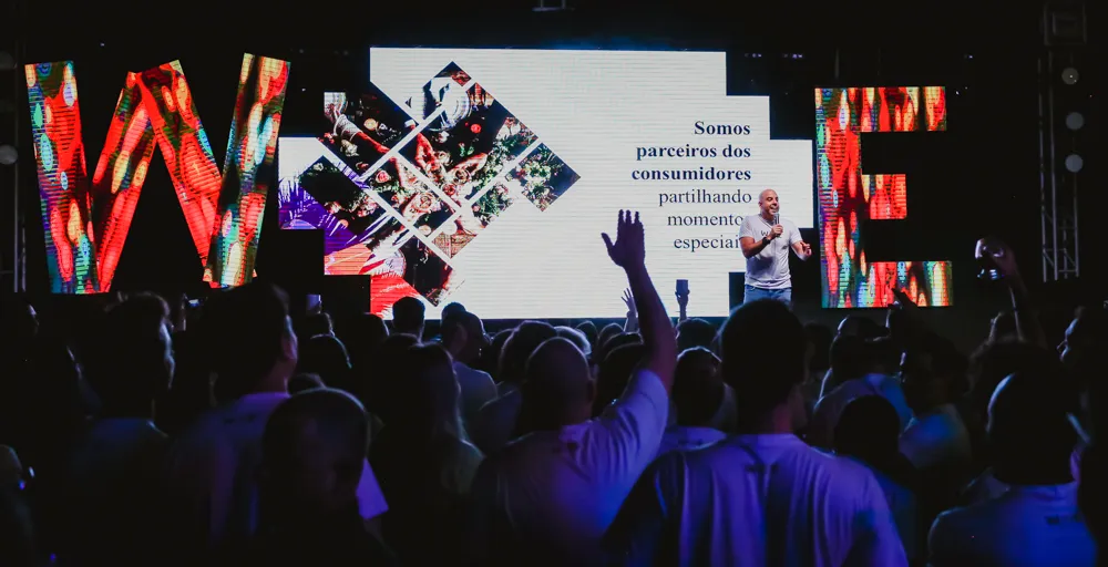 Festa de lançamento da nova marca da Wine