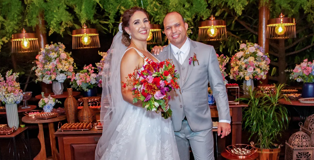 Casamento de Cláudia e Jefferson