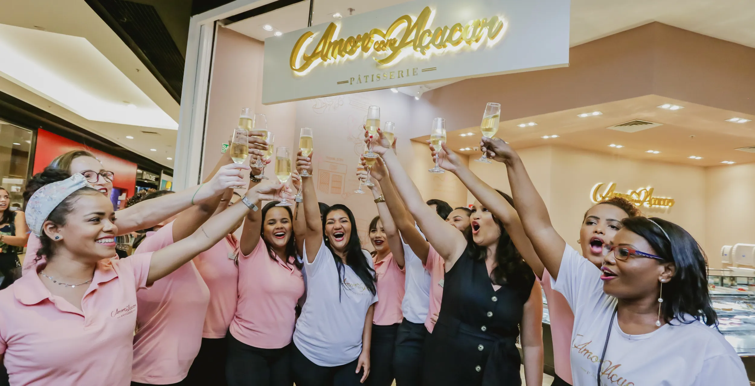 Inauguração da Amor com Açúcar Pâtisserie