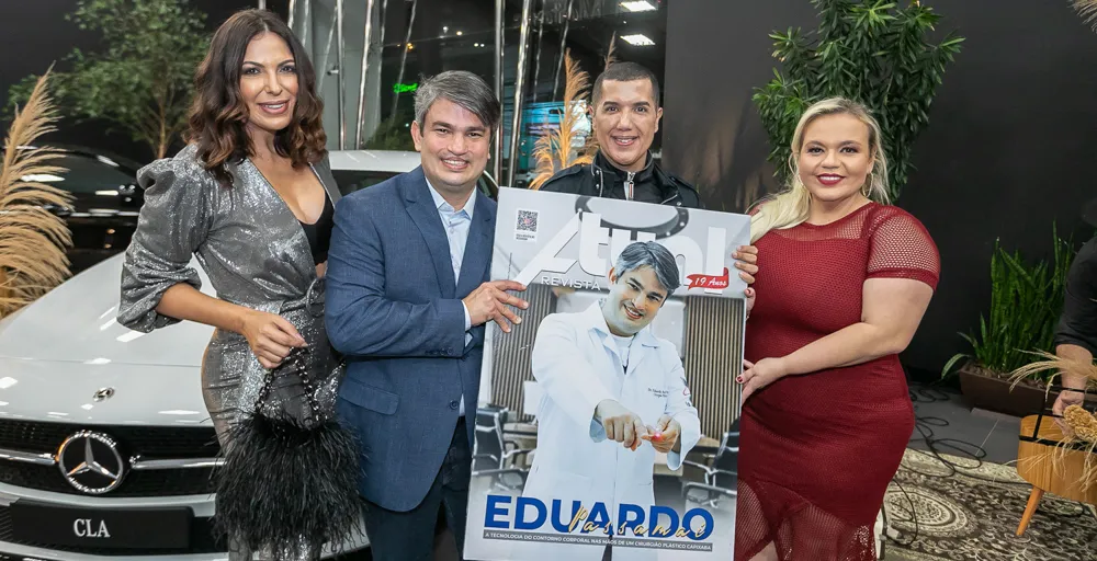 Coquetel de lançamento da nova edição da Revista Atual