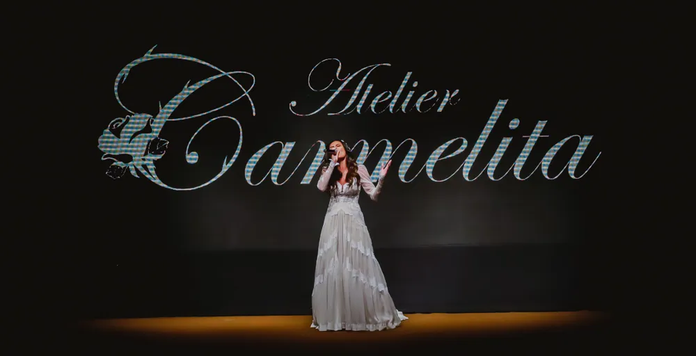 Desfile do Atelier Carmelita no Noivas Reconecte-se