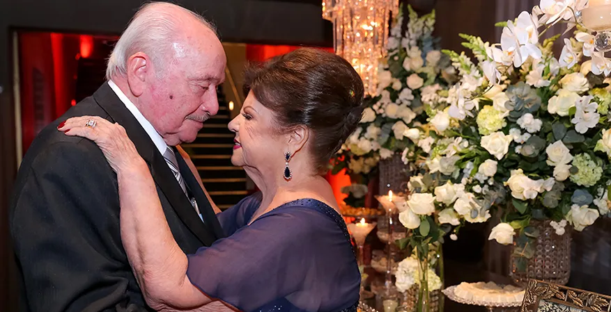 Bodas de Diamante de Rosa e Magno