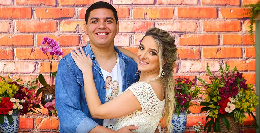 Chá da Daiana e Leonardo