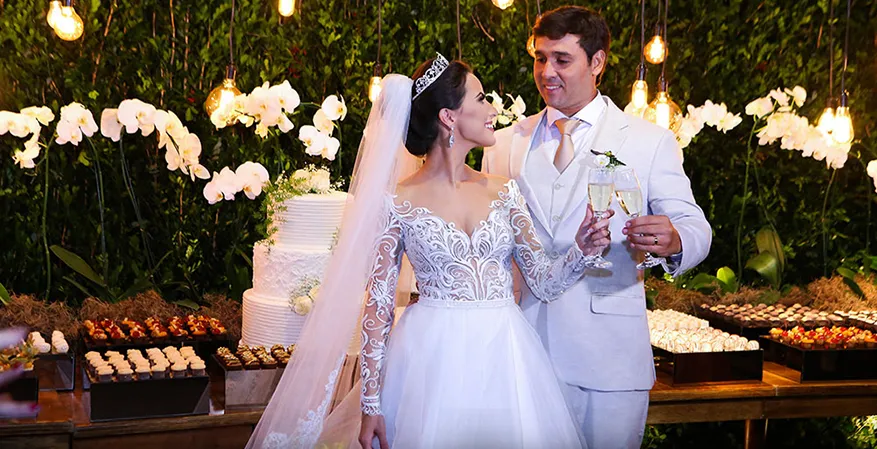 Casamento de Nina e Vinício