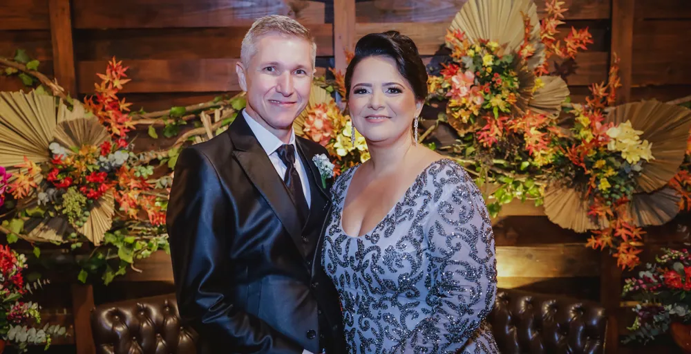 27 anos de casados de Cristiane e Cidiney
