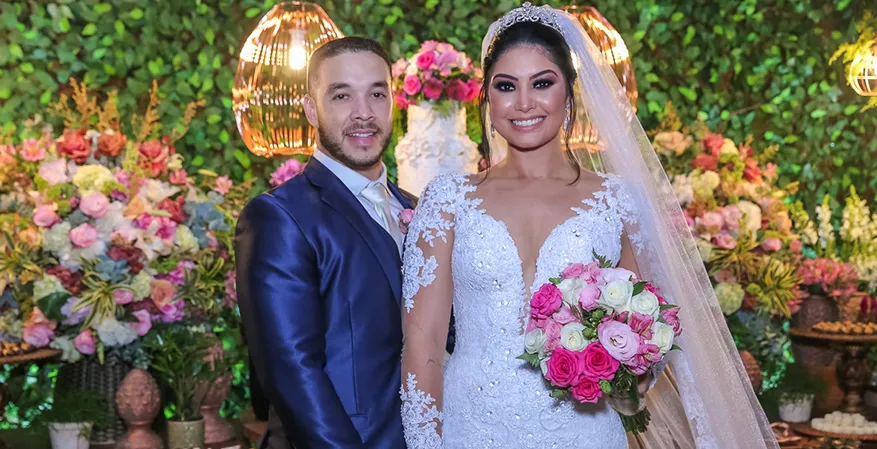 Casamento de Caroline e Leandro