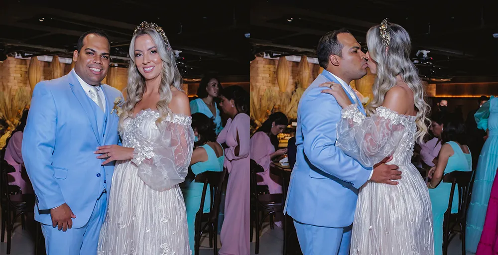 Espelho Mágico no Casamento de Renata e Ramom