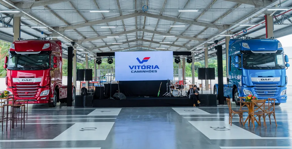 Inauguração da nova sede da Vitória Caminhões